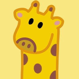 mignon girafe stickers