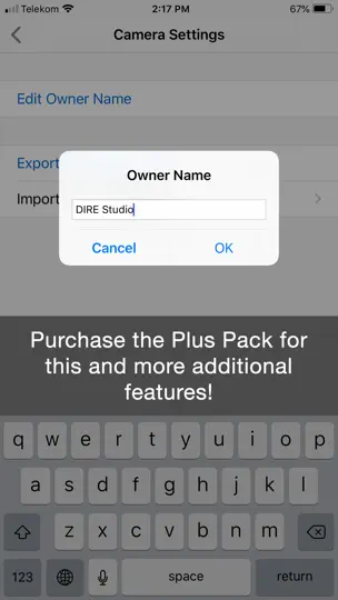 Screenshot von ShutterCount Mobile auf dem iPhone 8