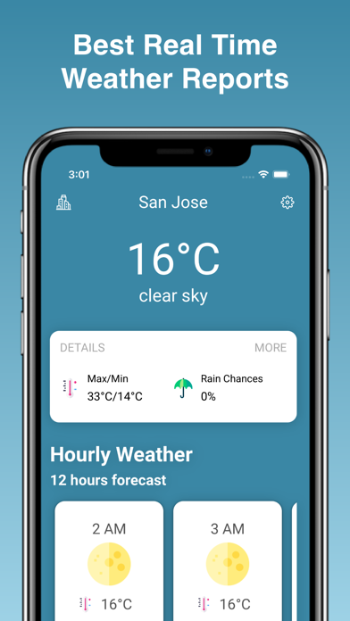 Screenshot #2 pour Weather Reports