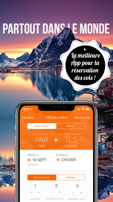 Screenshot #3 pour Vols pas chers — Get Cheap