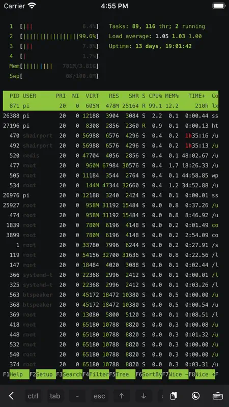 ServerCat - SSH Terminal screenshot 3 of 5