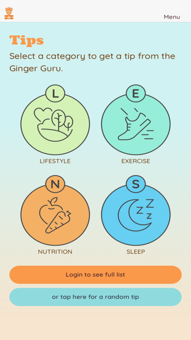 Ginger Guru:Maximise Your Mojo Screenshot