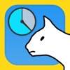 Timer and Cat icon