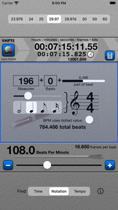 Screenshot #3 pour SMPTE Score