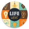 Life hacks tricks and tips icon