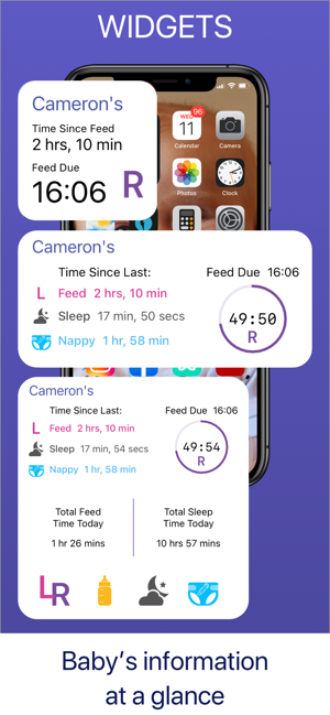 ‎Baby Feed Timer, breastfeeding Screenshot