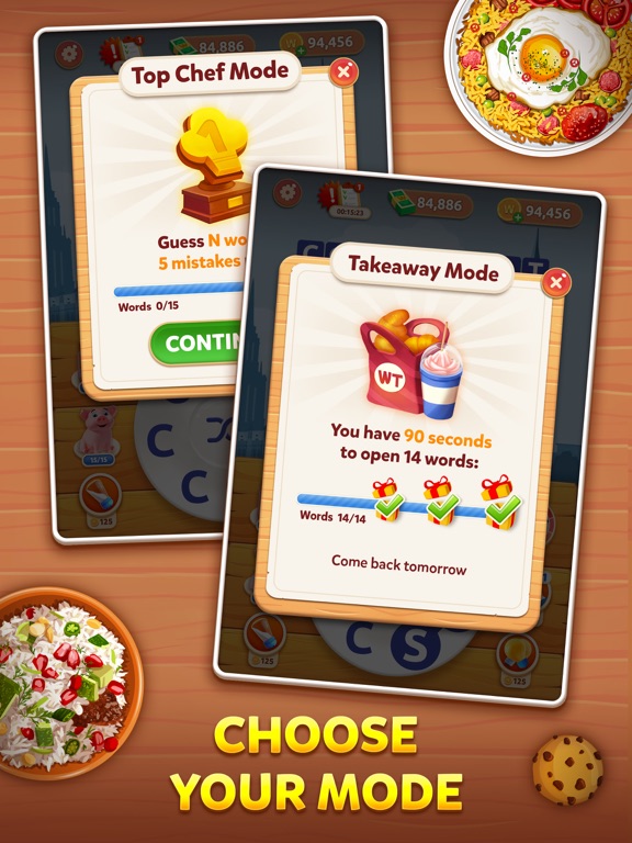 Screenshot #6 pour Wordelicious: Food & Travel