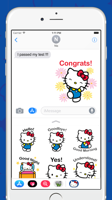 Screenshot #2 pour Hello Kitty Messaging Stickers