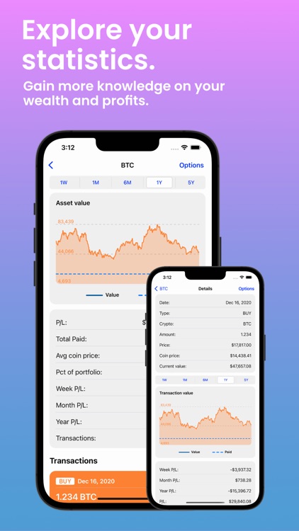 Bitfolio - Investment Tracker