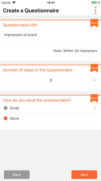 かんたんアンケート作成アプリ - ANDRe