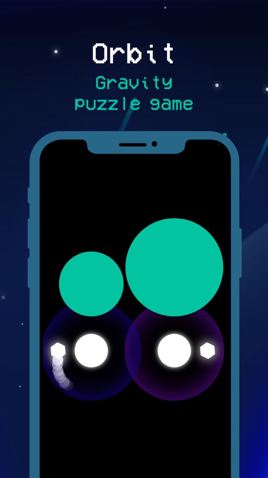 #1. Orbit – A gravity puzzle game (iOS) 由: Interconnected Pty Ltd