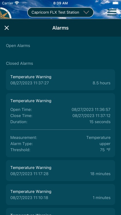 Columbia Weather Systems