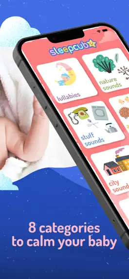 Game screenshot Baby White Noise Shh SleepCub apk
