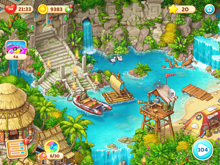 CityMix Solitaire TriPeaks