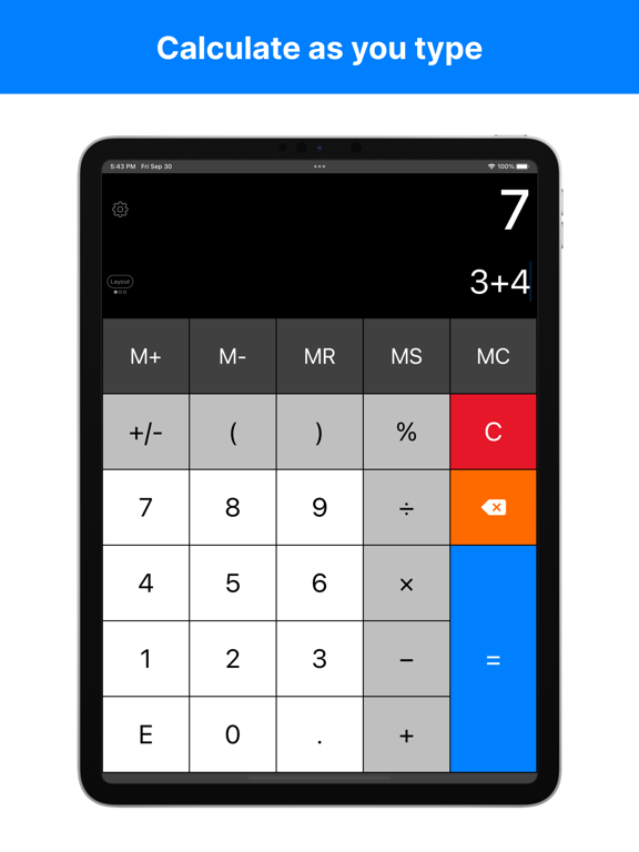 Screenshot #1 for Calculator Pro Elite