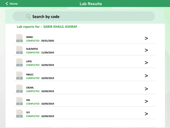 PSMMC iPad screenshot 8