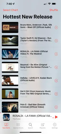 Music Video Player Musca: Screenshot 3 von 5