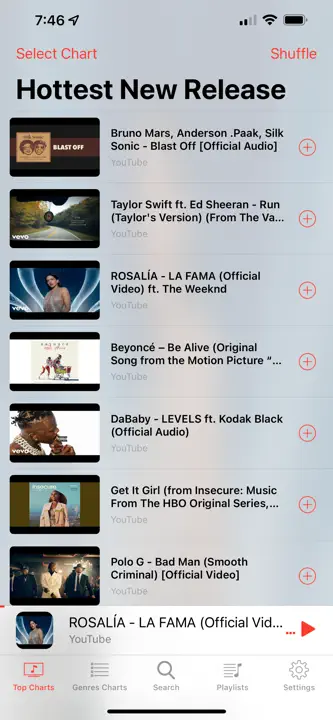 Music Video Player Musca: Screenshot 3 von 5