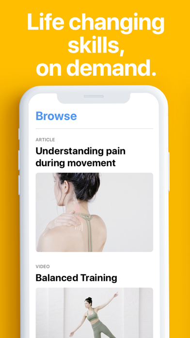 BodyGuide Pain Relief Exercise Screenshot