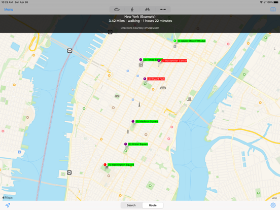 Screenshot #4 pour MapMyPlaces