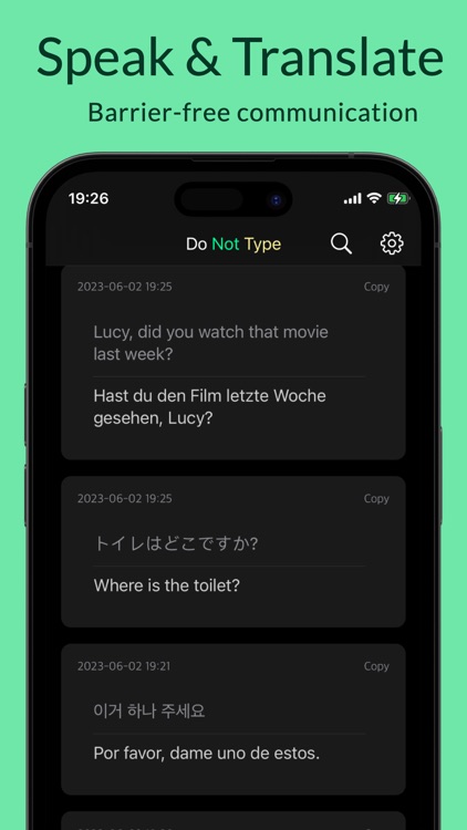 Do Not Type - Say & Transcribe