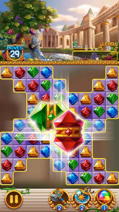 Jewel Athena: Match3 Puzzle Screenshot