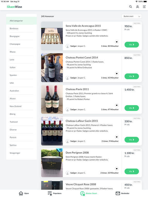 Screenshot #5 pour ShareWine - Vins d'Exception