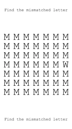The Impossible Letter Game screenshot 1