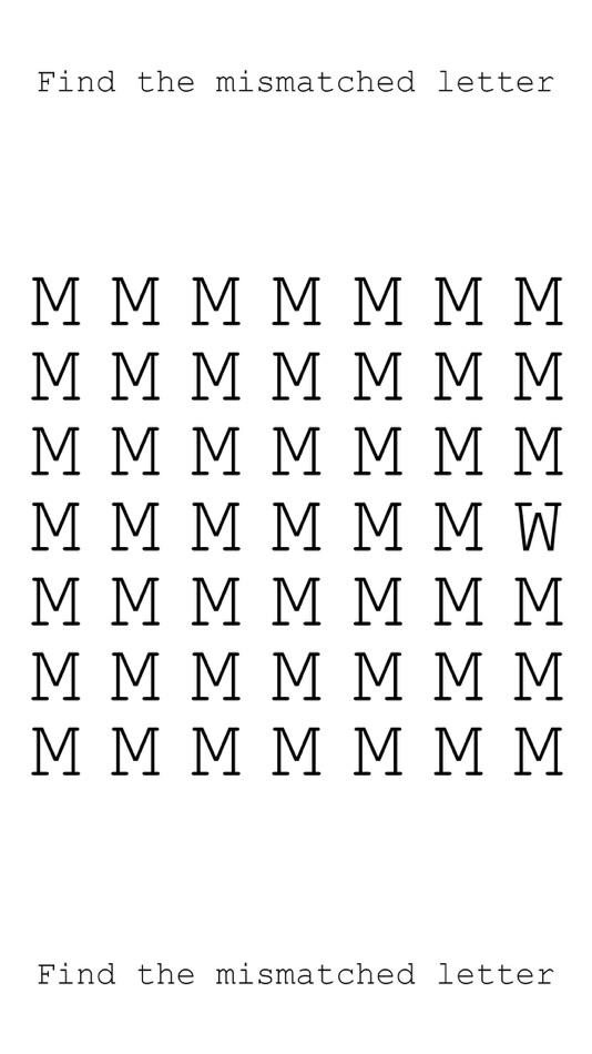 #1. The Impossible Letter Game (iOS) By: GammaLateral LLC