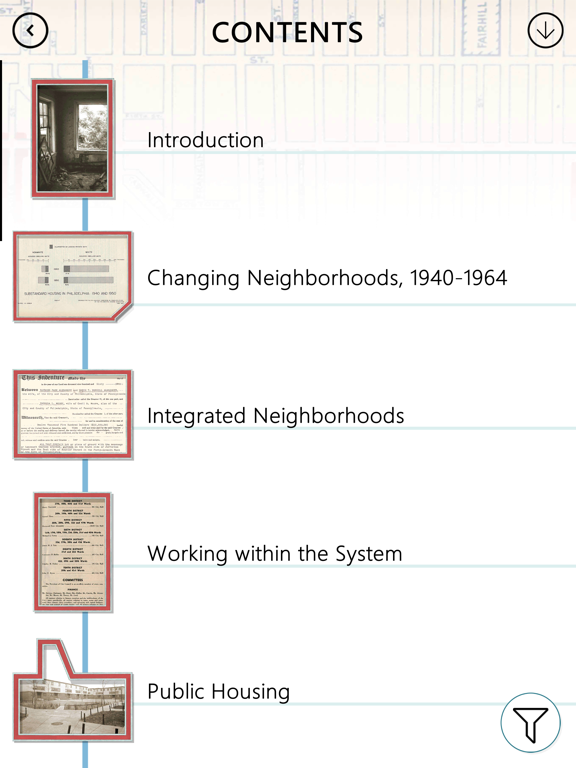 Resistance: Philadelphia iPad screenshot 2 - Education app