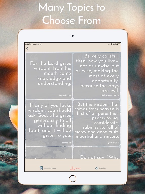 Screenshot #5 pour Bible Verses Daily†