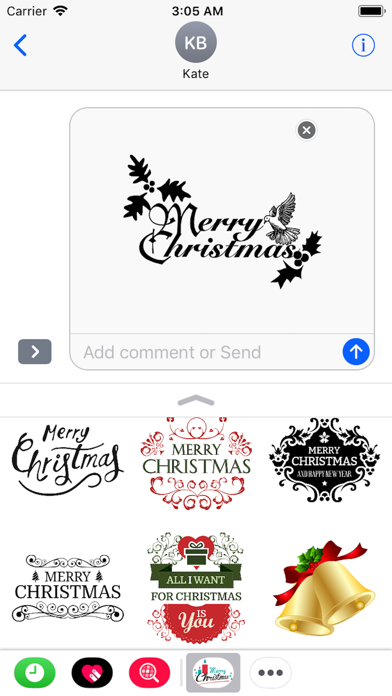 A Christmas  Stickers Screenshot