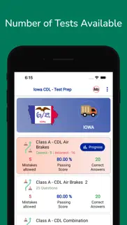 iowa cdl permit practice iphone screenshot 3