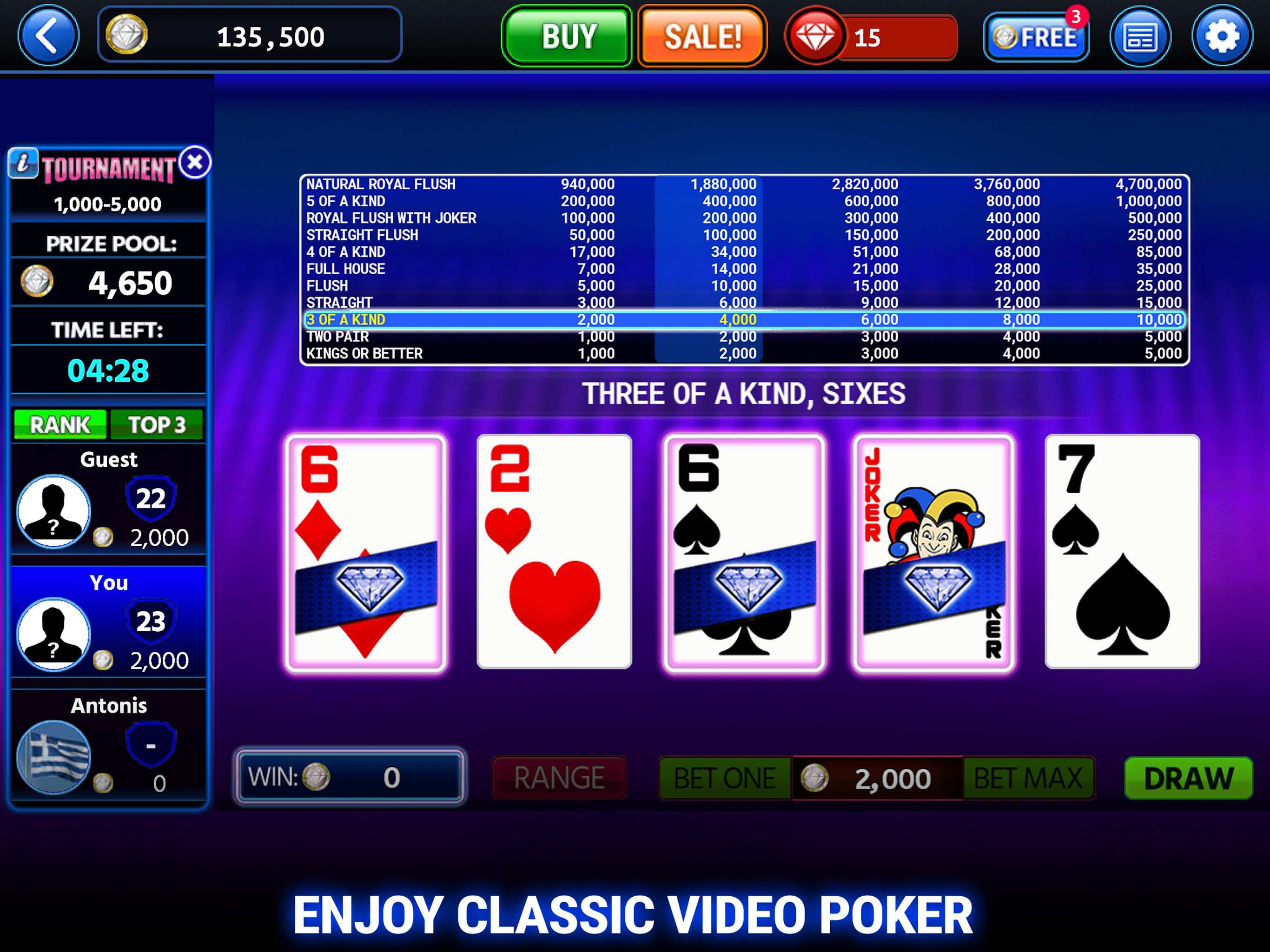 Video Poker by Ruby Seven