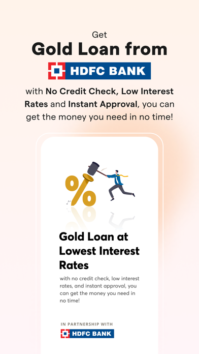 Gold loan at home - indiagold Screenshot