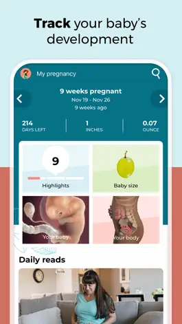 Game screenshot Pregnancy Tracker - BabyCenter apk