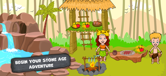 My Tizi Town - Caveman Games