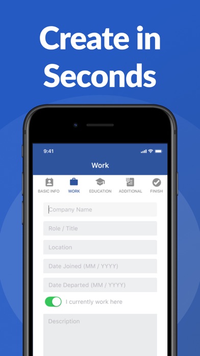 Resume Builder Maker App Proのおすすめ画像4