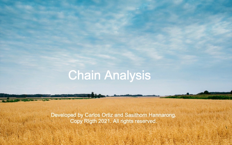 #1. Chain Analysis (macOS) 由: Sasithorn Hannarong