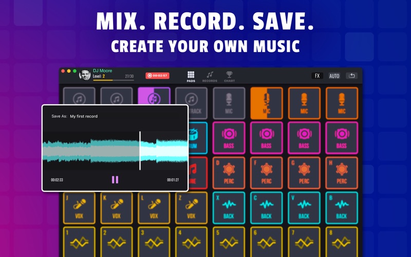 dj mix pads 2: edm music maker iphone screenshot 3