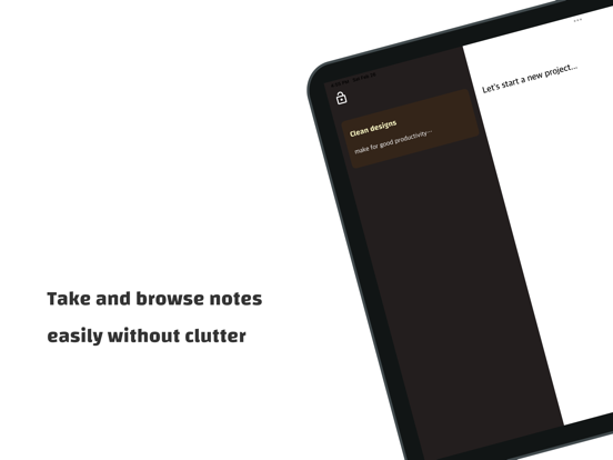 Screenshot #5 pour Inkblot (Minimalist Notes)