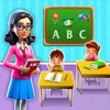 Kindergarten School Teacher icon