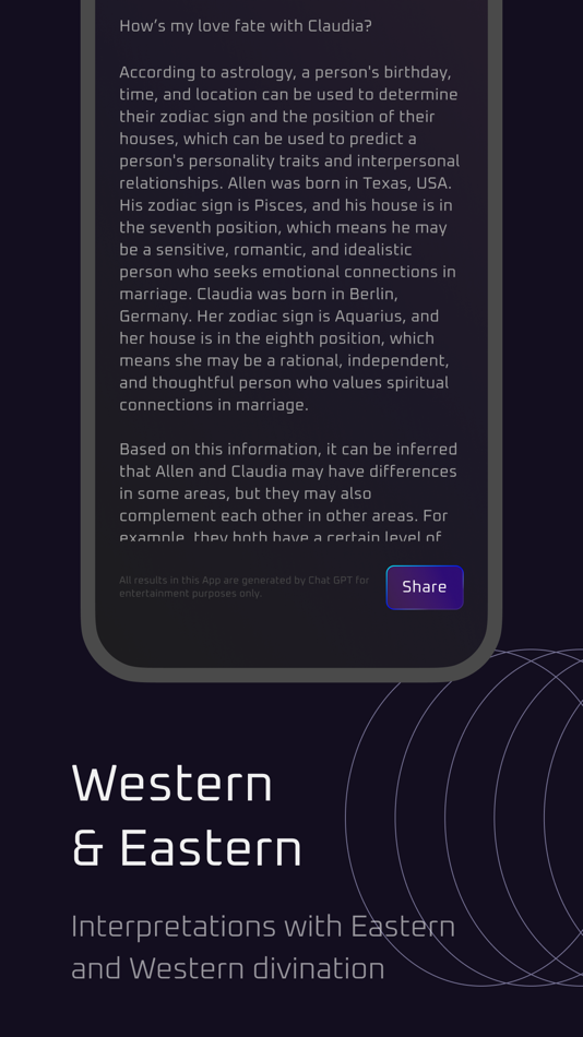 #6. My Fate With - AI Foreteller (iOS) By: Shenzhen Jiujian Technology CO., LTD.