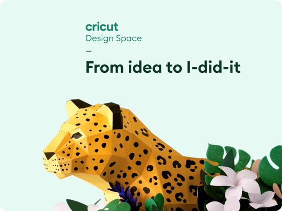 Cricut Design Space iPad app afbeelding 1