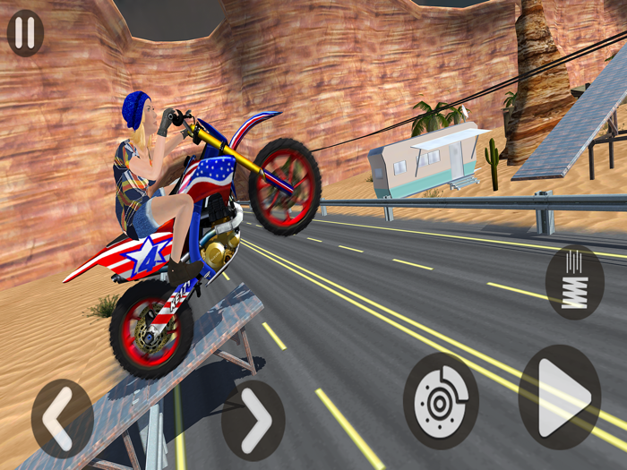 Dirt Bike Stunt Unchained Race