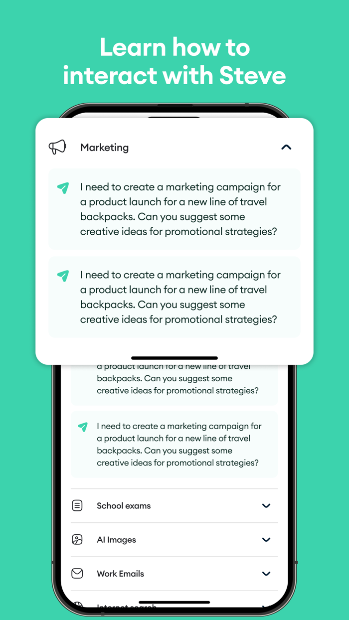 Steve AI - AI Writer Chatbot