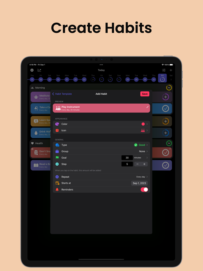 Grit - Daily Habit Tracker