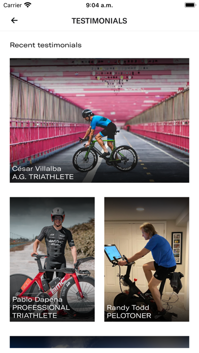 FITR Bike Fitting Screenshot