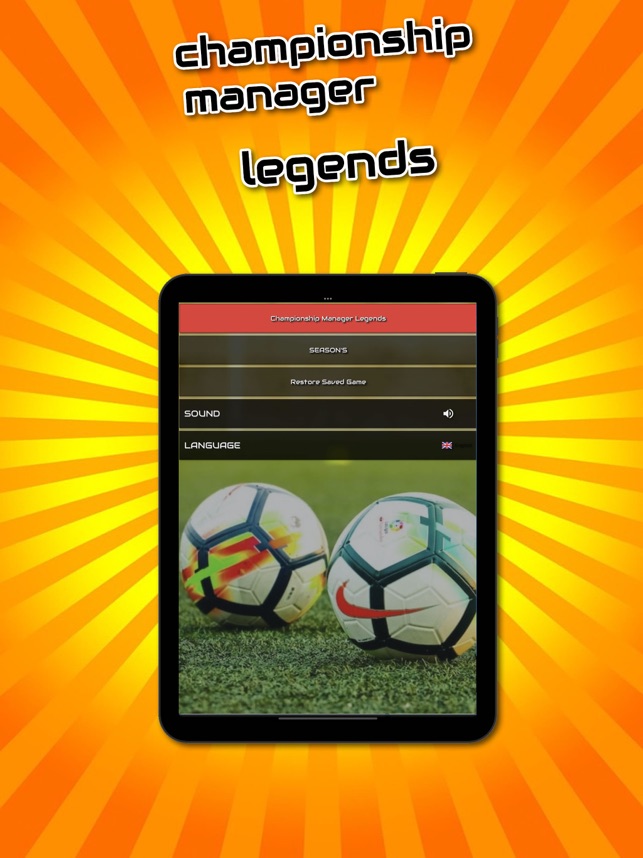 Championship Manager Legends on the App Store