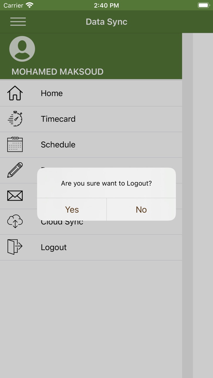 iPhone screenshot